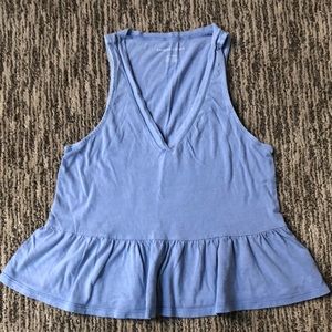 American Eagle flutter bottom tank